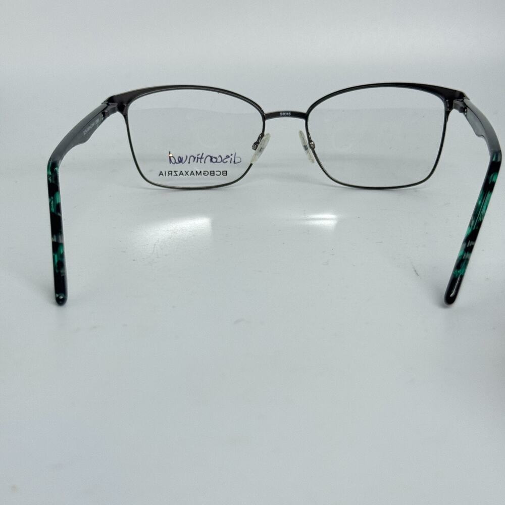 BCBG MAXAZRIA Carmella Emerald Green Full Rim 53-16-135mm Eyeglass Frames H17480 - Picture 3 of 7